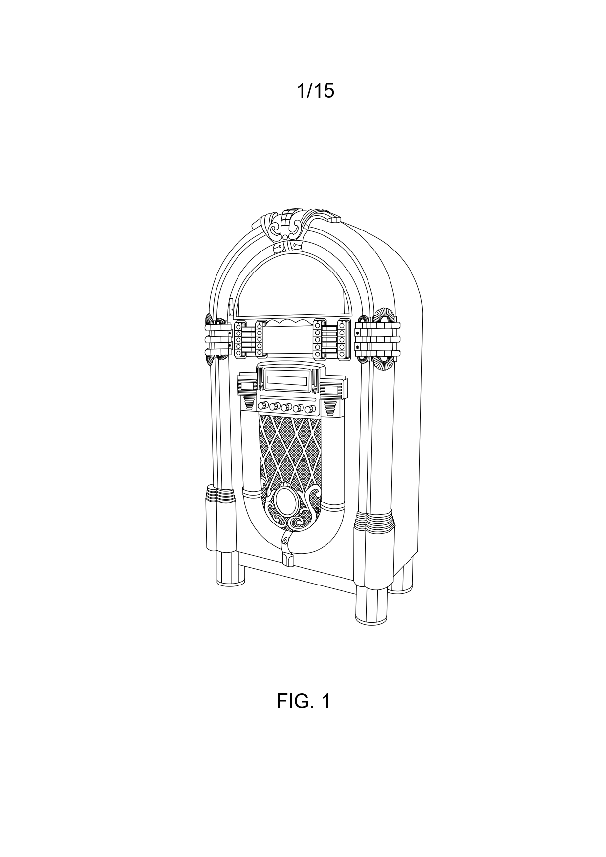 mechanical design patent drawing 3