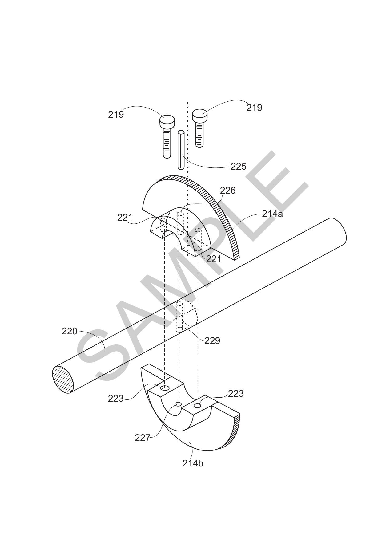 utility patent drawing sample 2